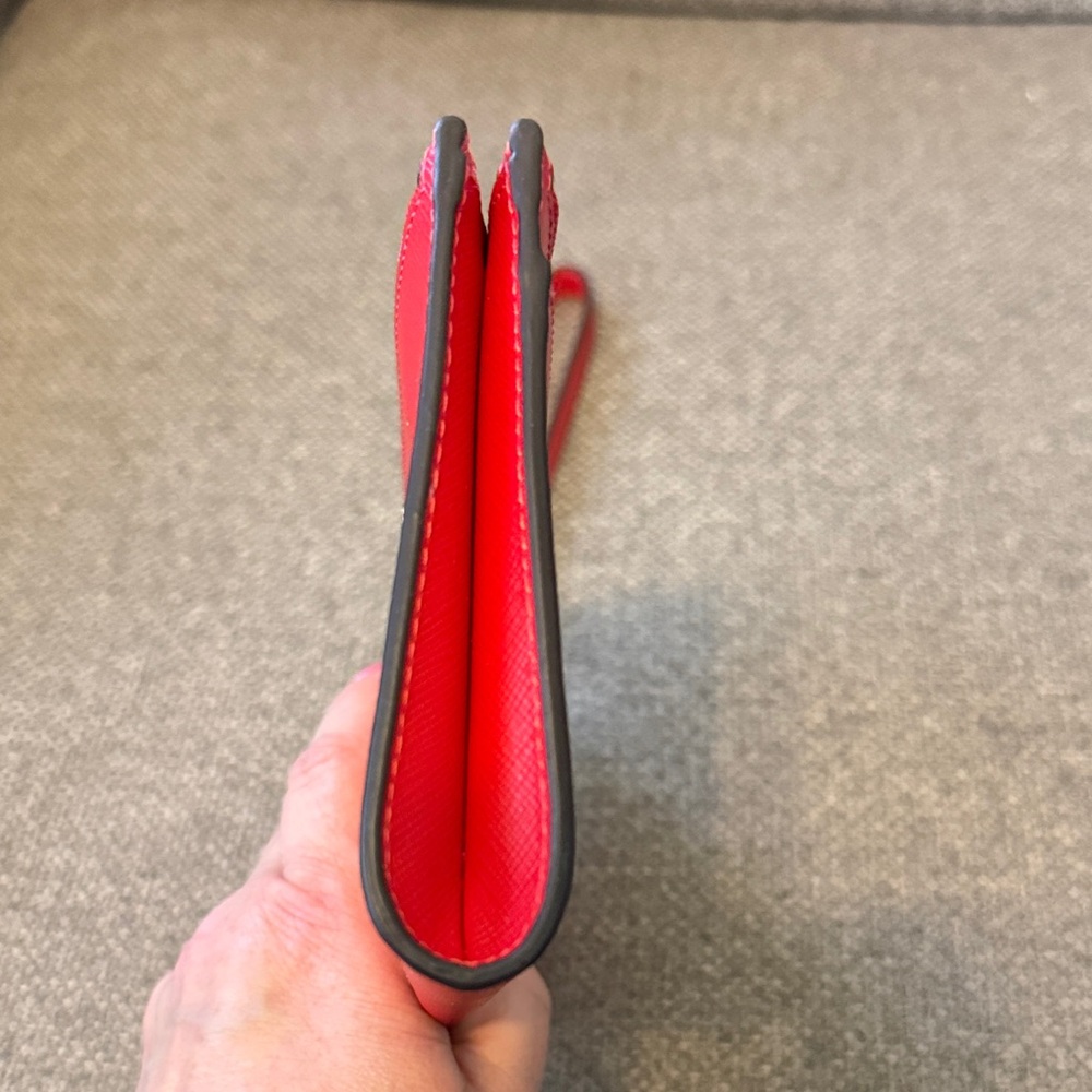 Kate Spade Vibrant Red Wristlet Clutch - Picture 10 of 11